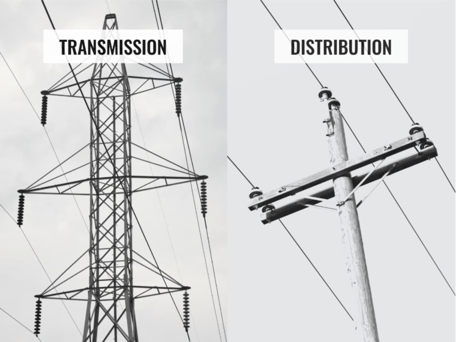transmission vs distribution