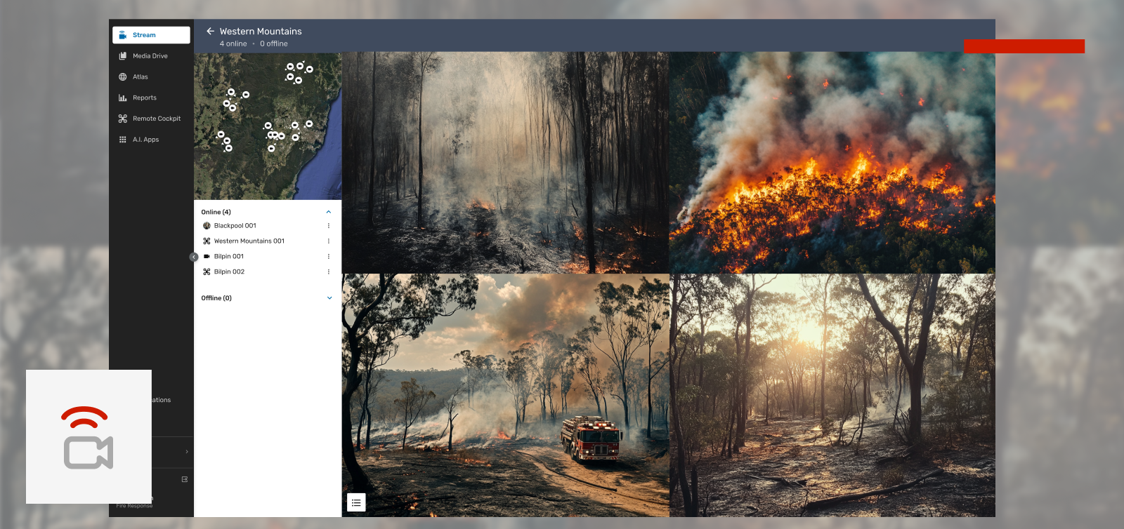 Featured image: livestreaming for emergency response - Read full post: Centralized Visual Intelligence for Emergency Response