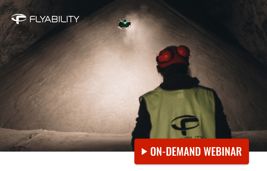 Featured image: Flyability remote drone inspections webinar - Read full post: How to do inspections with a drone in the US while standing in Europe